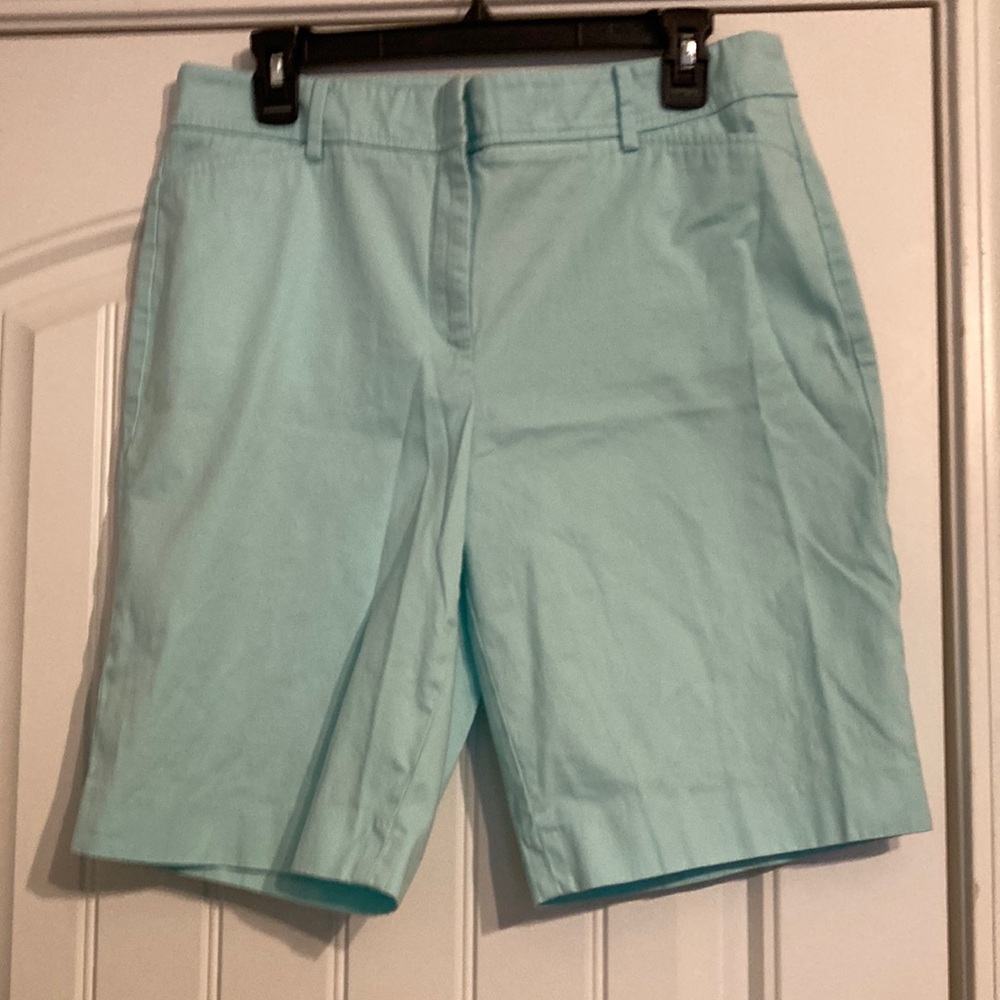 Women's  Talbots Perfect Aqua Shorts